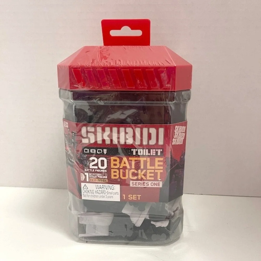 Bonkers Toys Skibidi Toilet‎ Battle Bucket Series 1 20 Battle Figures New Sealed